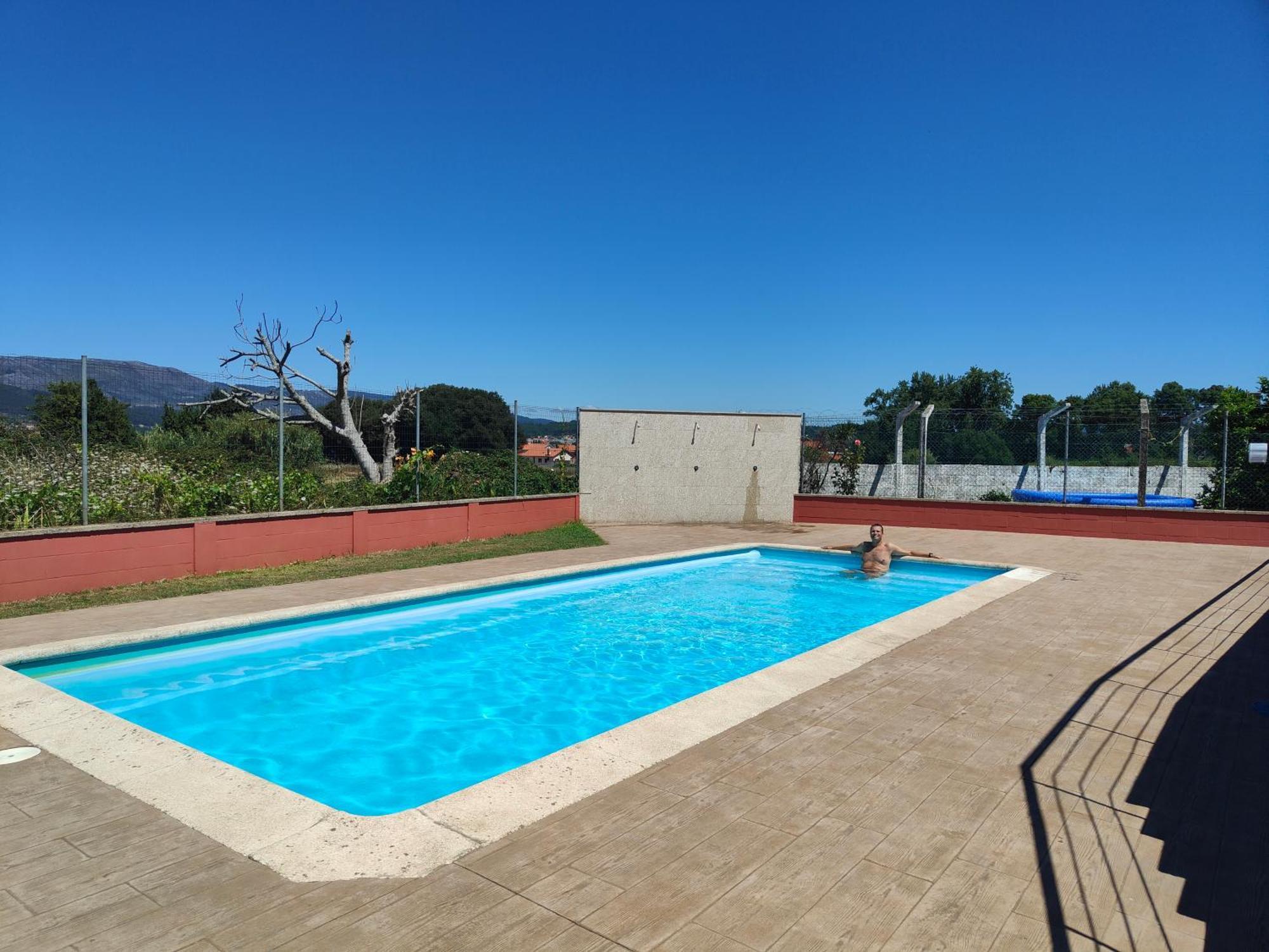 Apartamento Con Piscina En Boiro - Cabo De Cruz Luaran gambar